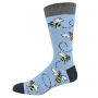 Mens Buzzing Bee Bamboo Socks