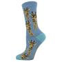 Womens Giraffe Bamboo Socks Bamboozld - 1