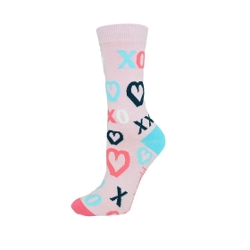 Womens Kiss Hugs Bamboo Socks Bamboozld - 1