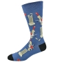 Mens Cricket Bamboo Socks BBS19HOWZATR-BLU DownUnderWear