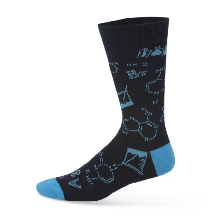 Mens We Got Chemistry Bamboo Socks