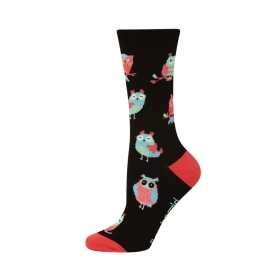 Womens What A Hoot Bamboo Socks Bamboozld - 1