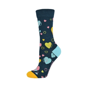 Womens Love Hearts Bamboo Socks Bamboozld - 1