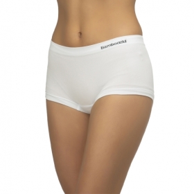 Womens White Bamboo Boyleg Bamboozld - 1