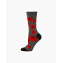 Womens Poppies Bamboo Socks