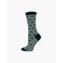 Womens Ditsy Dog Bamboo Socks Bamboozld - 1